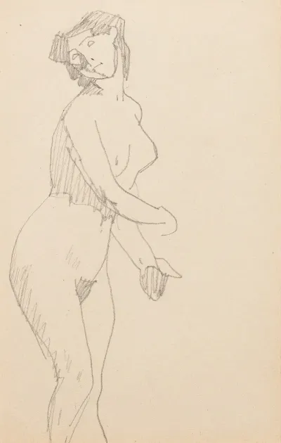 Femme Nue Debout 5