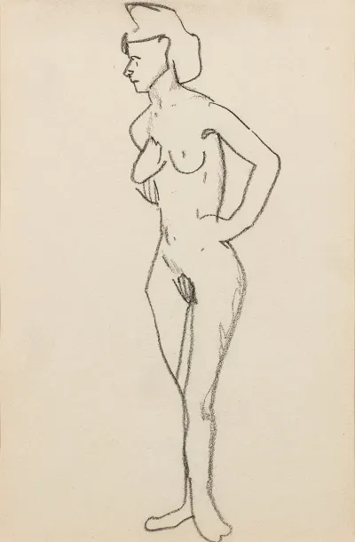 Femme Nue Debout 6