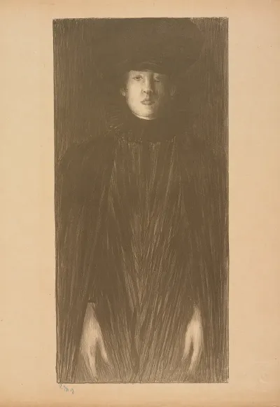 Femme Vue De Face