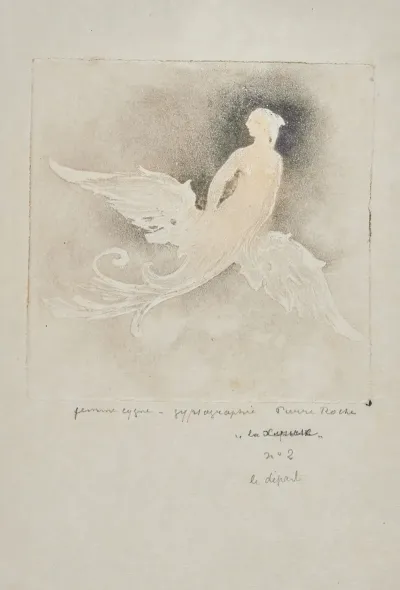 Femmes Cygnes Volantes Iii La Course