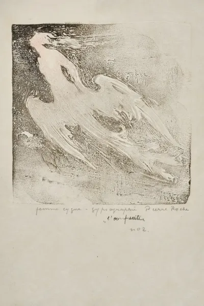 Femmes Cygnes Volantes Iv La Fuite