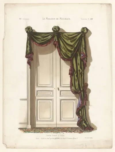 Fenetre Lambrequin A Draperie