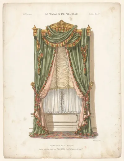 Fenetre Louis Xvi A Draperies