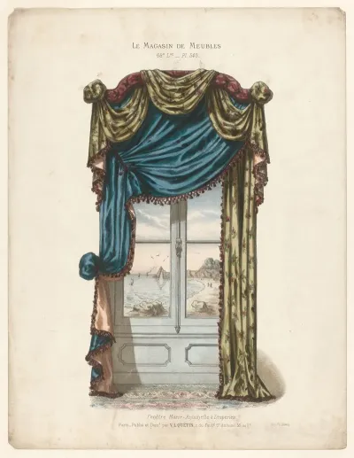 Fenetre Marie Antoinette A Draperies