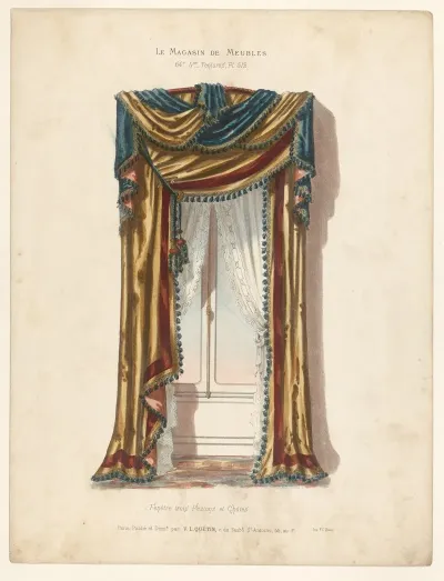Fenetre Trois Festons Et Chutes