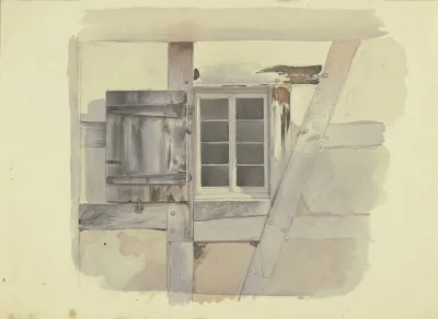 Fenster Eines Fachwerkhauses