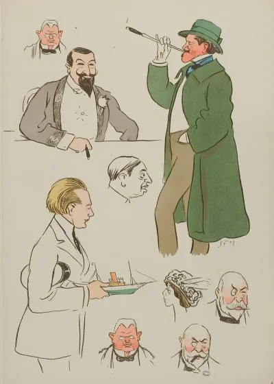Ferdinand De Bulgarie Lord Anglais M Kohn M Schwab Sosie Dedouard Vii