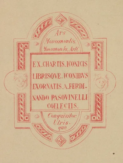 Ferdinand Pasquinelli Ekslibris 2