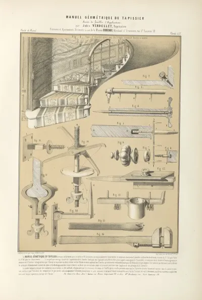 Ferrures Et Ajustements Brevetes S G D G De La Maison Bordeaux Marchand Dornements Rue St Sauveur 12