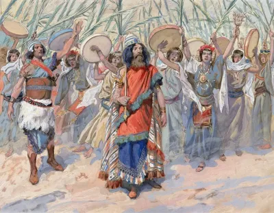 Festivities In Honour Of David