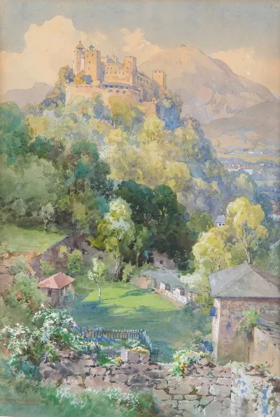 Festung Hohensalzburg Von Der Richterhohe