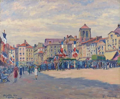 Fete Du 14 Juillet 1920 A Chalons Sur Marne