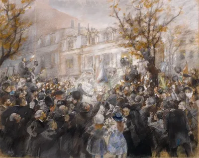 Fete Du Quatre Vingtieme Anniversaire De Victor Hugo