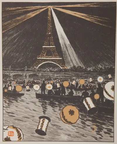 Fete Sur La Seine 14 Juillet