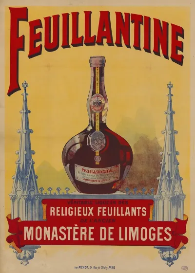 Feuillantine Veritable Liqueur Des Religieux Feuillants De Lancien Monastere De Limoges