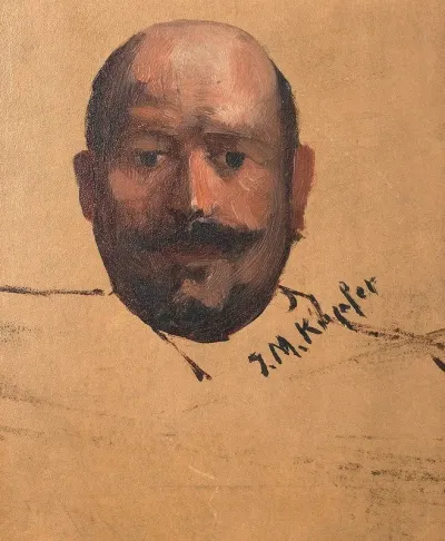 Fiaker Bratfisch Portratskizze