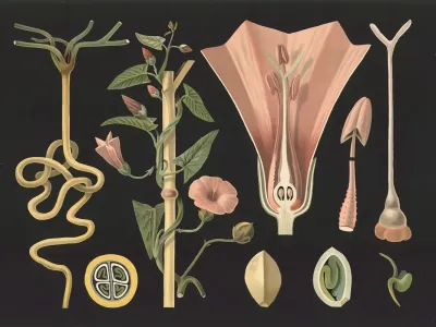 Field Bindweed Convolvulus Arvensis