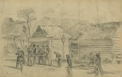 Field Hospital Second Corps On The Battlefield Of Chancellorsville