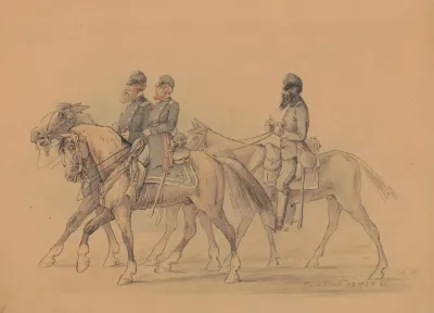 Field Staff 32nd Regiment Indiana Volunteers