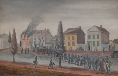 Fighting A Fire
