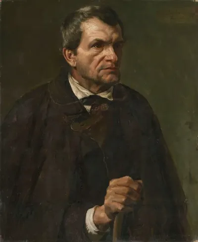 Figur Study Of The Farmer Florian Killian