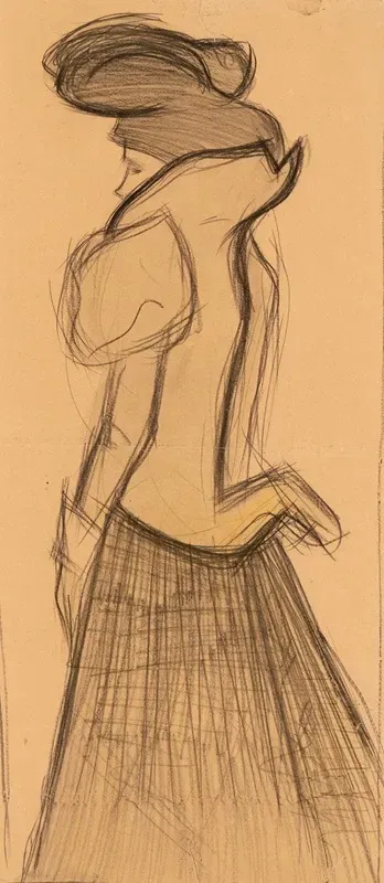 Figura De Mujer Profile Of A Lady