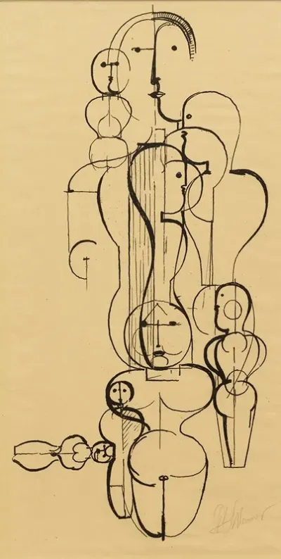 Figural Plan K 1 Figurenplan K 1