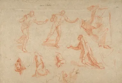 Figure And Drapery Studies