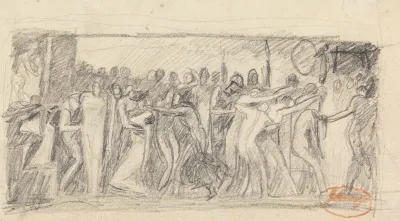 Figure Composition Study 4