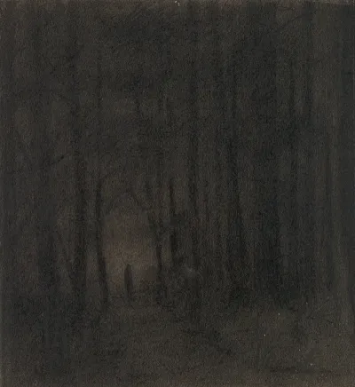 Figure In A Dark Wood
