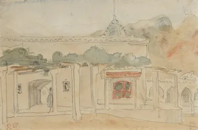 Figure In A Doorway