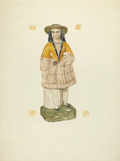Figure Of A Girl 2