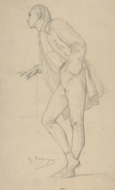 Figure Of A Man Standing
