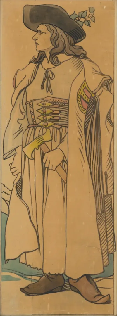 Figure Of A Slovak Highwayman