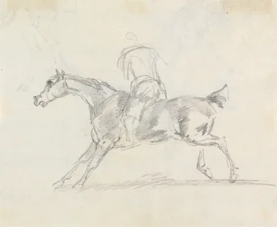 Figure On Horseback