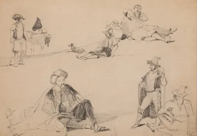 Figure Studies In Costume
