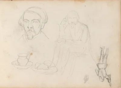Figure Studies Jug And Dish