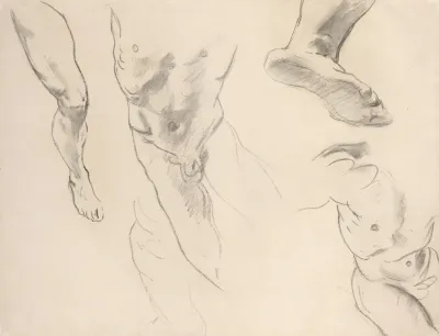 Figure Studies Of A Nude Youth