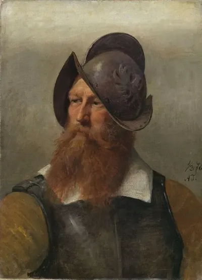 Figure Study For Christian Iv Founding Christiania