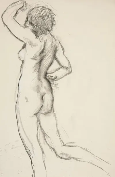 Figure Study For The Hours