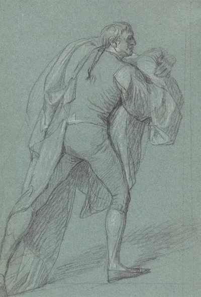 Figure Study For The Painting Of The Victory Of Lord Duncan Study For Sailor Bearing The Dutch Flag