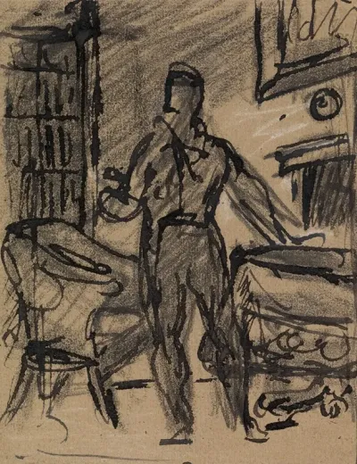 Figure Study Of A Man In A Formal Suit 3