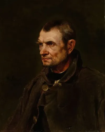 Figure Study Of The Farmer Florian Killian