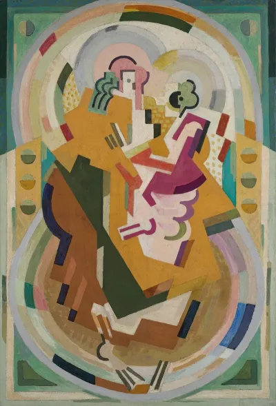 Figure Suggeree Dans Une Peinture Mesure Cadence Rythme