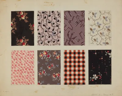 Figured Material From Quilt 3
