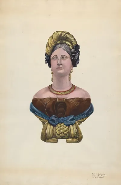 Figurehead For Ship Marcia Allen