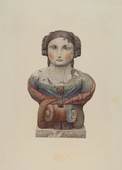 Figurehead From The Lady Clinton