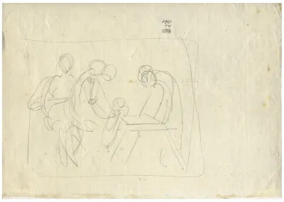 Figuren Rond Een Tafel