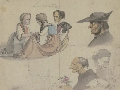 Figurengruppen Und Karikaturen