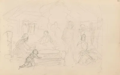 Figurer I Et Ildhus